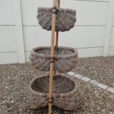 3-tier wicker baskets