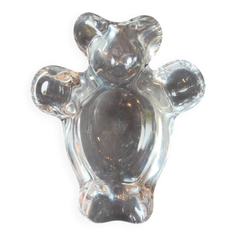 Figurative crystal catchall – Bear – Vannes crystal