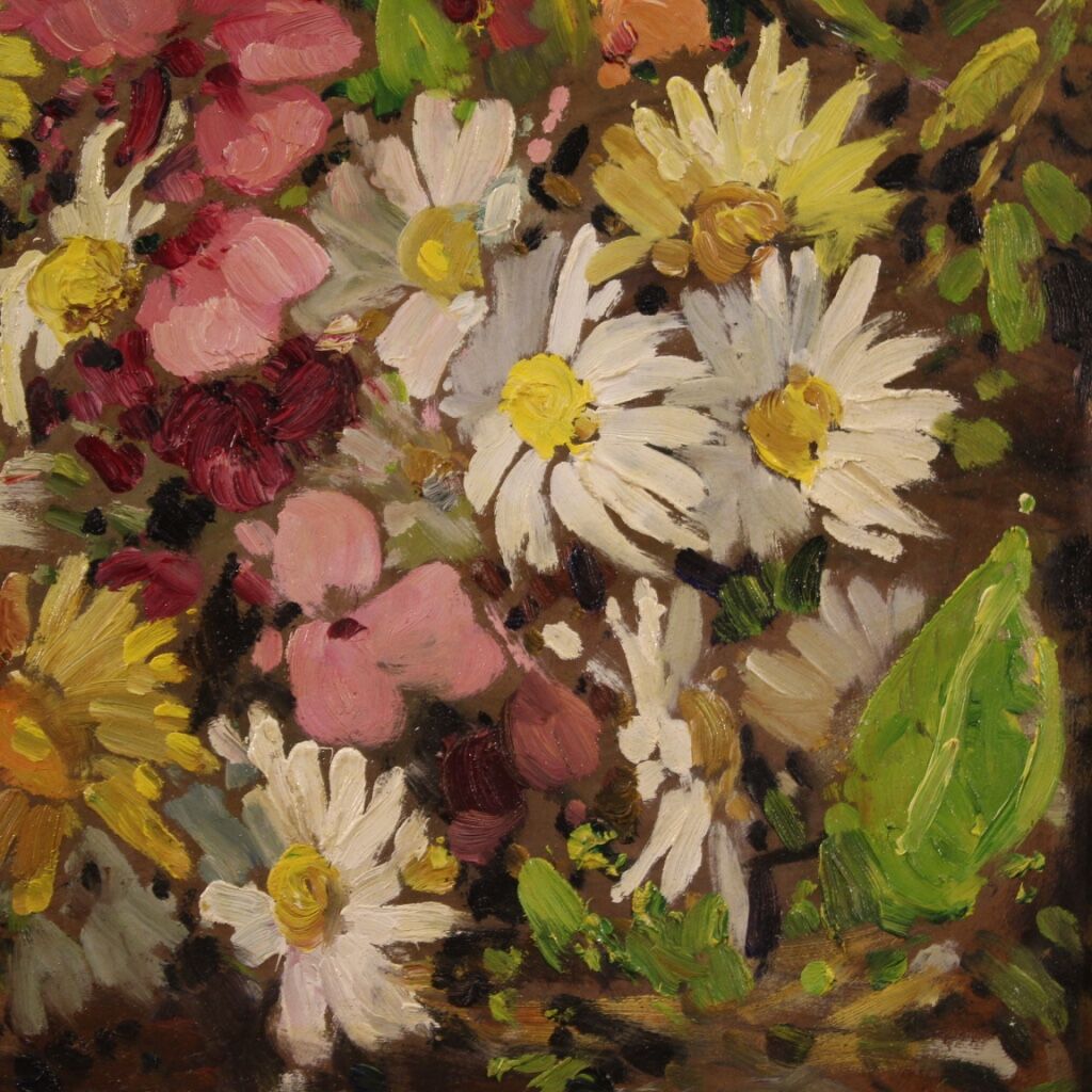 Signed still life from 20th century