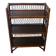 Bookcase - Bibus - 3 levels - woven rattan - bamboo - Vintage - 70s