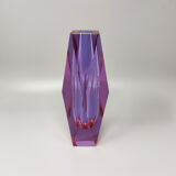 1960s Astonishing Rare Pink Vase By Flavio Poli for Seguso. Made in Italy