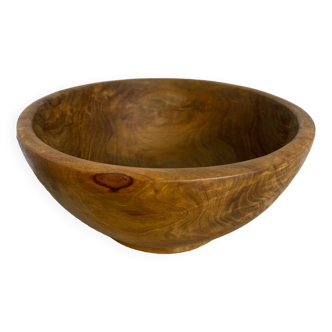 Olive wood salad bowl