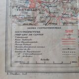 Seine department map