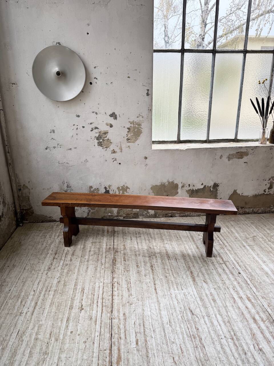 Walnut bench 1900 175cm