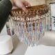 Crystal wall lamp