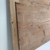 Mirror weathered wood ice beveled vintage 76 cm x 96 cm