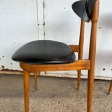 4 chaises Baumann "Licorne" 1966