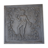 Old fireplace plate