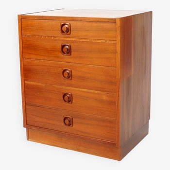 Dresser five drawers 70s