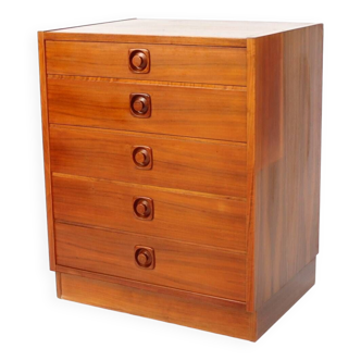 Dresser five drawers 70s