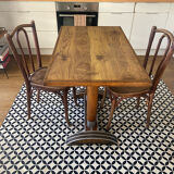 Set table and chairs Bistrot 50s