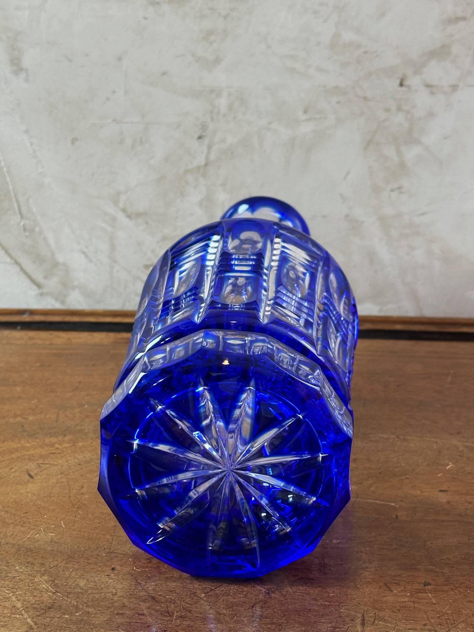 Bohemian crystal carafe