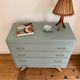 Vintage chest of drawers revisited in Almond (Resource)