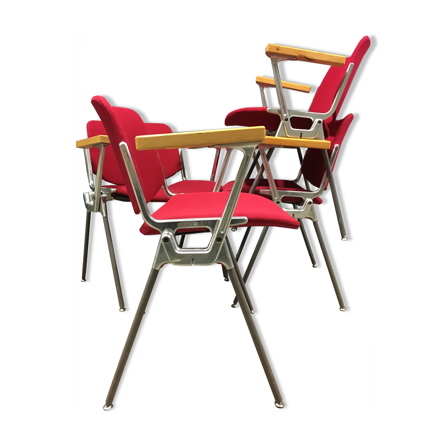 DSC 106 chairs by Giancarlo Piretti for Anonima Castelli.