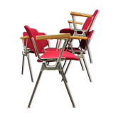 Chaises DSC 106 de Giancarlo Piretti pour Anonima Castelli
