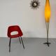 Antique brass and fiber amphora floor lamp from the 60s vintage design