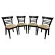Art Deco dining chair by J. Halabala for Ton Bystřice pod Hostýnem