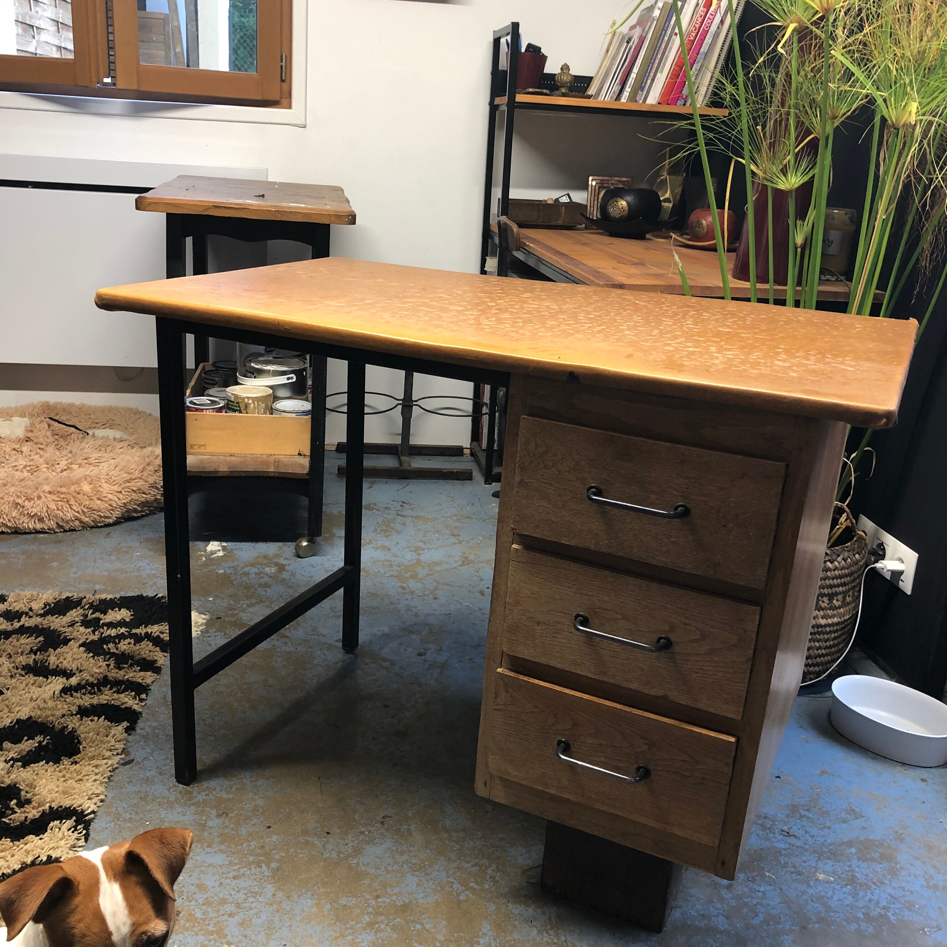 Vintage office and chair