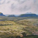 Peinture à l'huile - paysage
