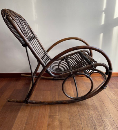 Rocking-chair rattan