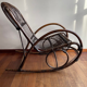 Rocking-chair rotin