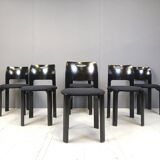 6 dining room chairs by Bruno Rey for Kusch & co, 1970s
