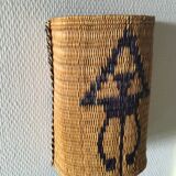 Appliques en osier 1960