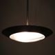 1930s Bauhaus Chrome and Glass Pendant Light from Czechoslovakia