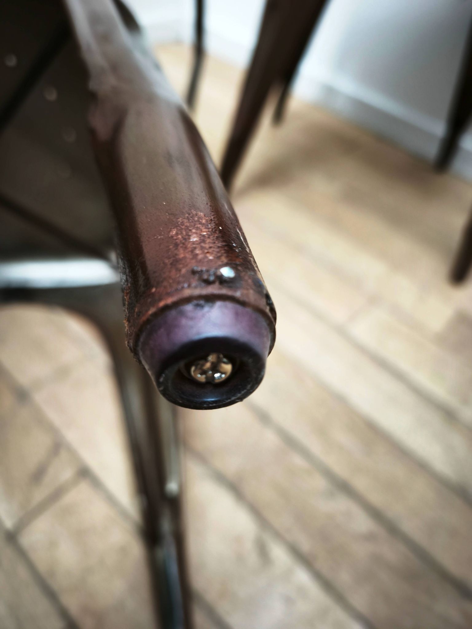 Pair of vintage bistro chairs