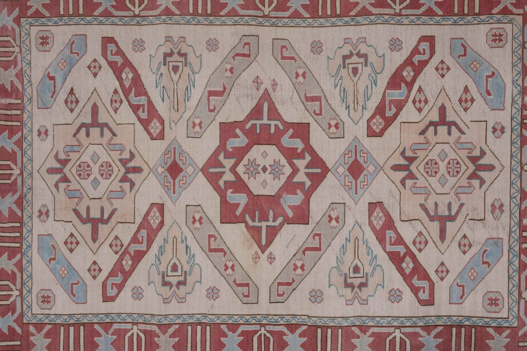 Vintage Turkish Oushak rug 175x257 cm