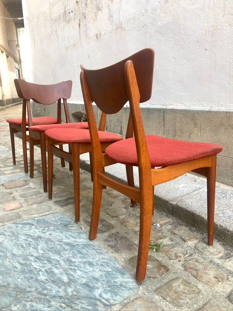 Chaises scandinaves vintage