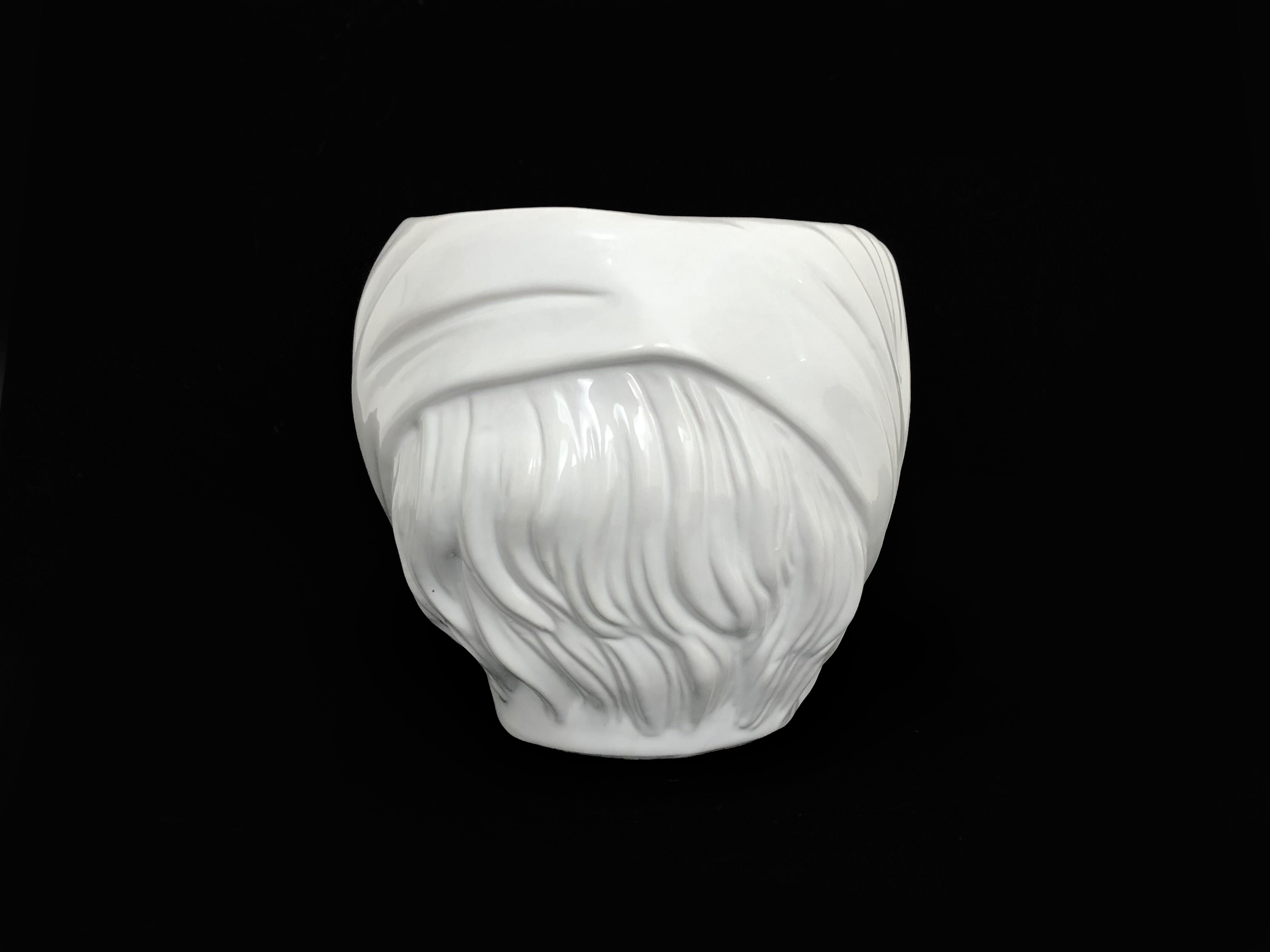 Cache pot, vase d'enfant en céramique, vintage années 70, Italie