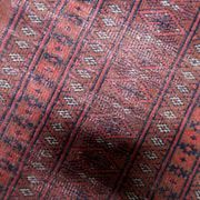 Handmade vintage Uzbek Bukhara rug 95cm x 157cm, 1950s