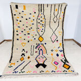 Handmade moroccan berber carpet 263 x 156 cm