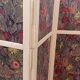 Paravent vintage en tissu