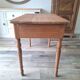 Vintage solid wood desk with extensions.