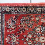 Tapis vintage style Sarouk – 42 x 64 cm – Motif traditionnel - 1C972