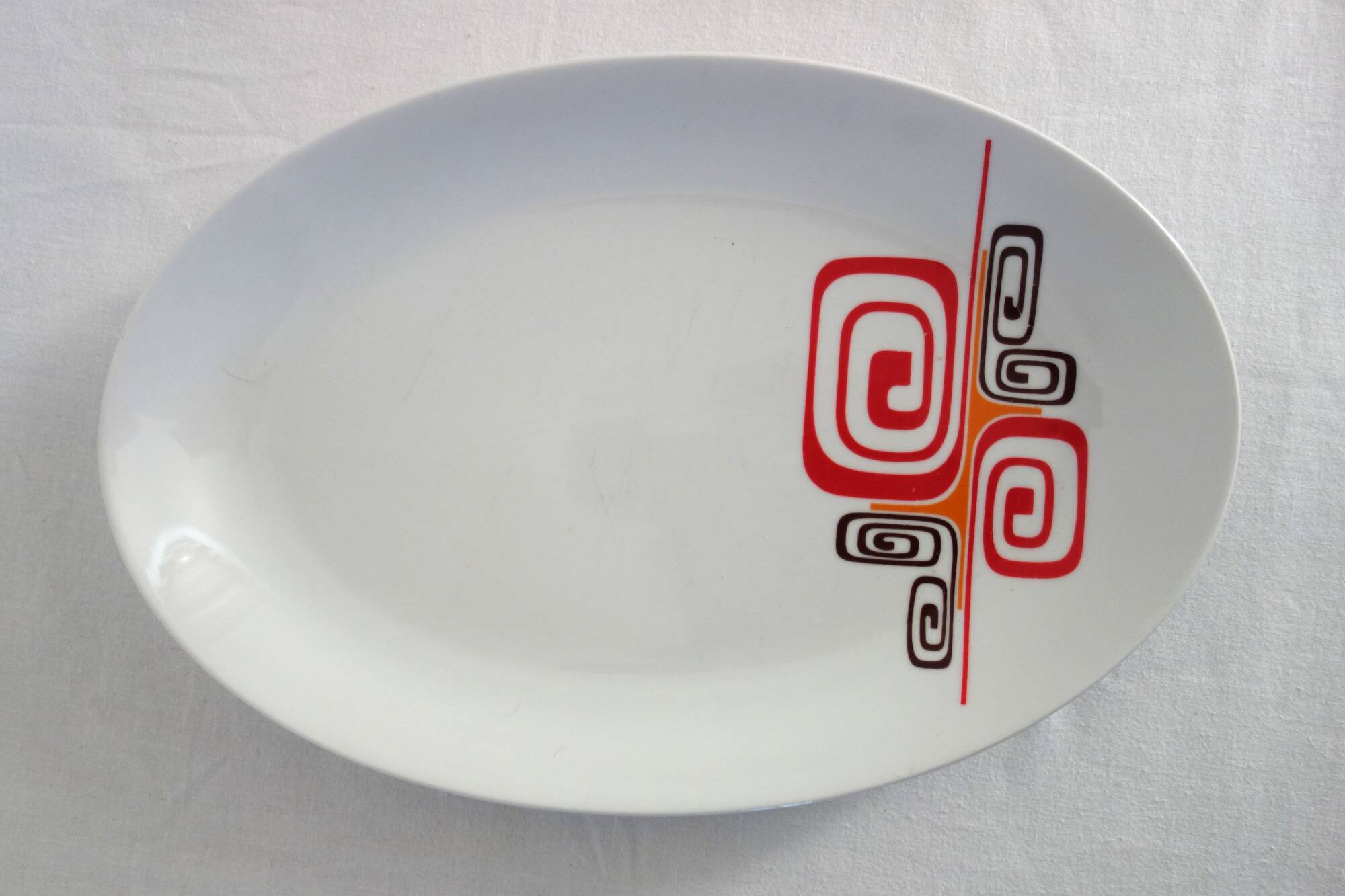 3 oval dishes Winterling Marktleuthen Bavaria 70's