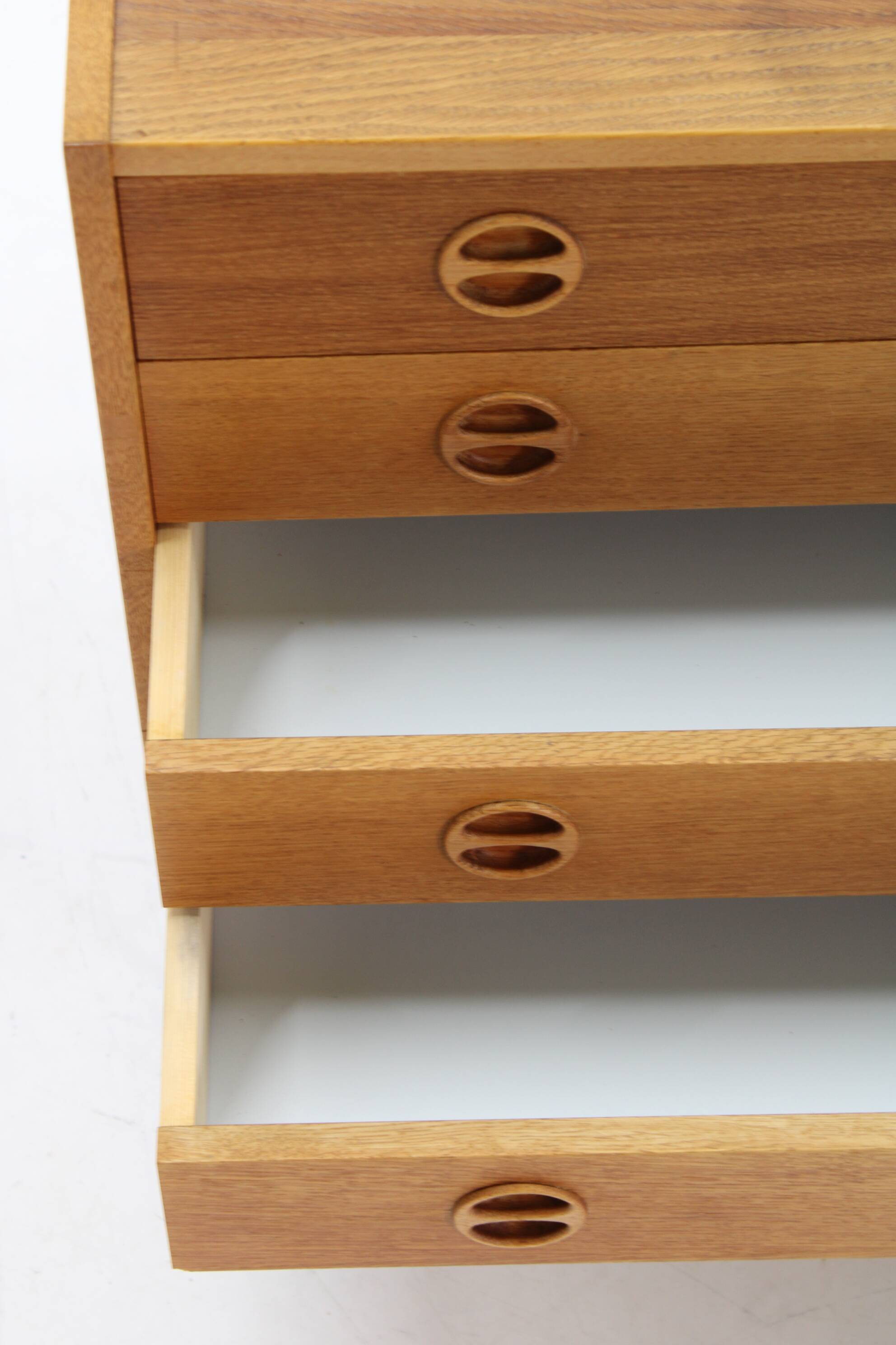 1960s Upcycled Oak Chest of Drawers, Denmark