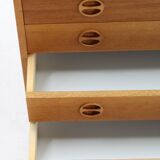 1960s Upcycled Oak Chest of Drawers, Denmark