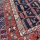 Handmade ancient Persian carpet 158x230cm