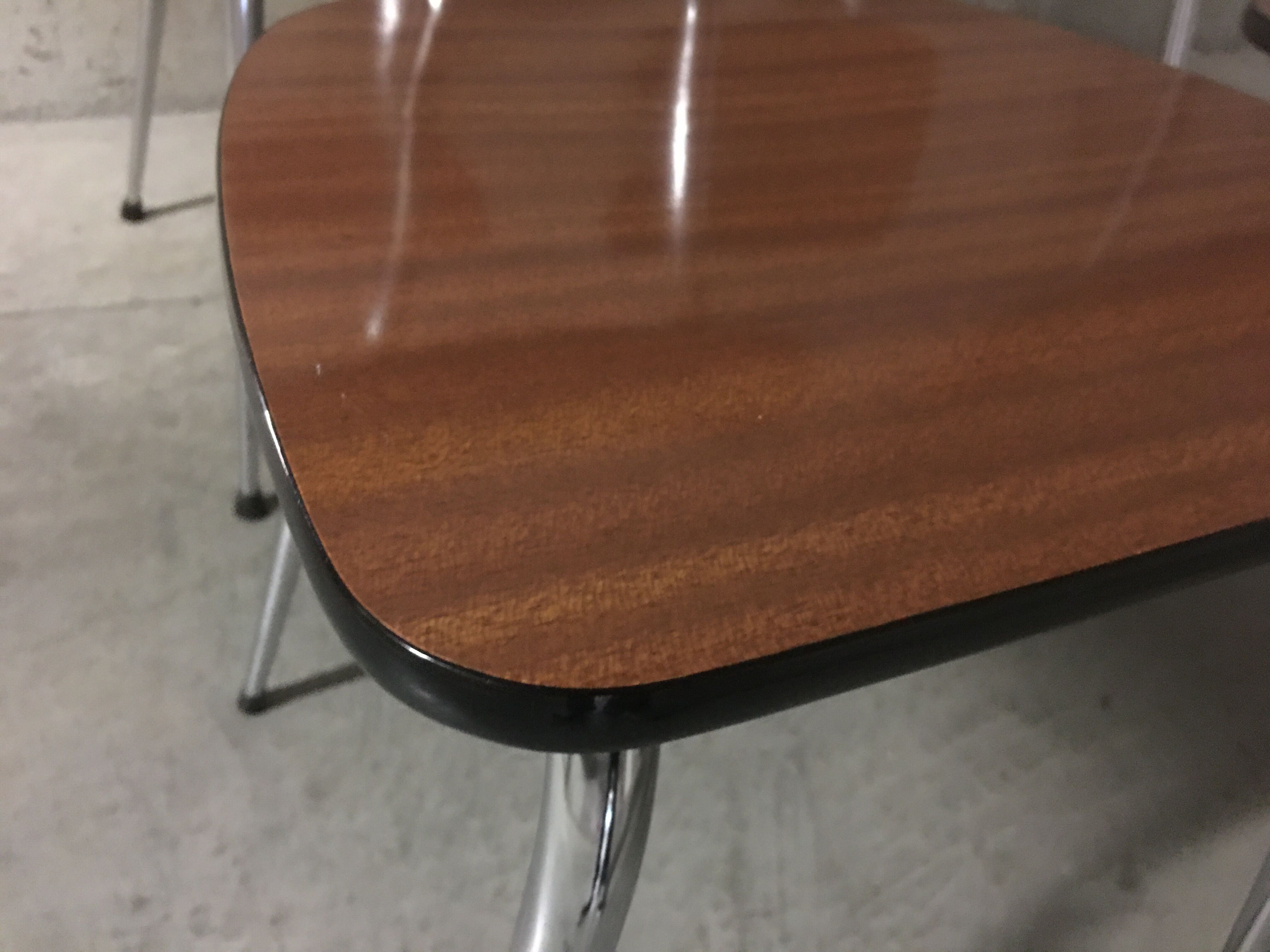 Chairs in formica 60s