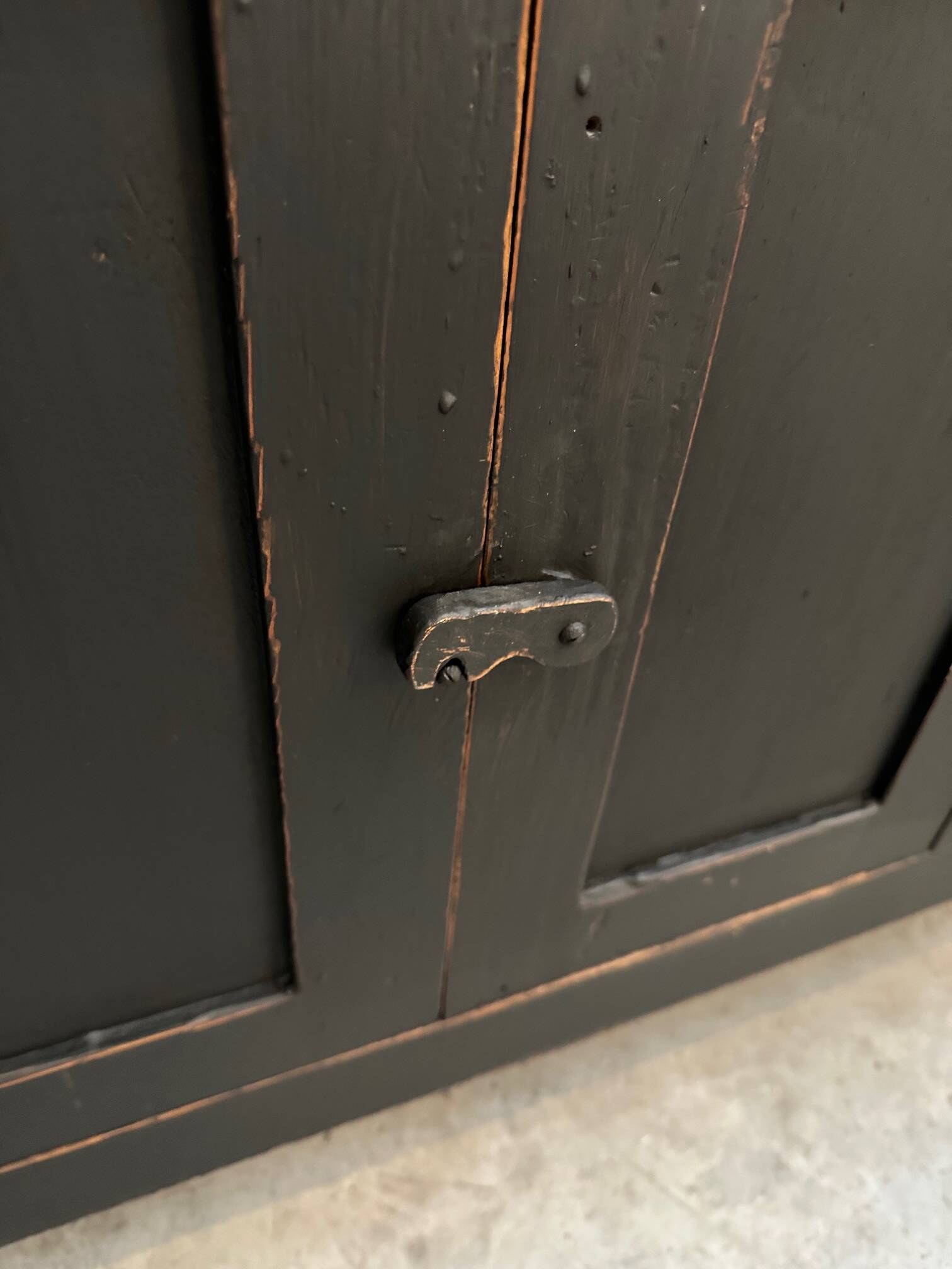 Old carpentry workbench