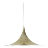 Danish vintage Semi pendant lamp by Bonderup and Thorup, Fog og Morup, 1968
