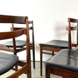 4 chaises par Henry Rosengren pour Brande Denmark 60
