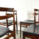 4 chairs by Henry Rosengren for Brande Denmark 60