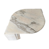 Vintage eye coffee table in 70s marble
