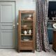 Vitrine parisienne Art Déco en chêne (rénovée)