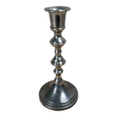 Silver-plated candlestick – vintage classic style
