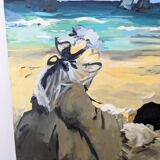 Painting on canvas